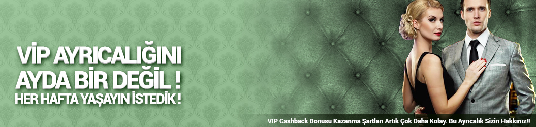 VIP Cashback Bonusu